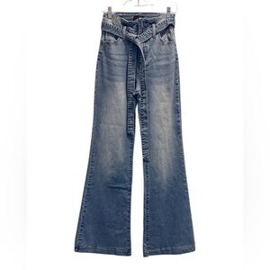 Vici Paperbag High Rise Flare Jeans, Medium, Like new